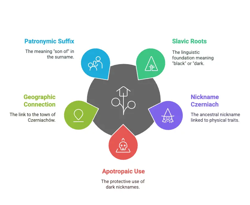 Etymology & Linguistic Origins Diagram
